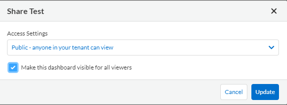 Improved Shared Views management and easier sharing of customized dashboards in Prisma Cloud